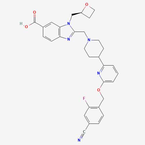 2D chemical structure of danuglipron